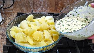 КАРТОШКУ НЕ ЖАРЬТЕ! С Этой Заправкой Изумительно ВКУСНО! Быстро и Просто!