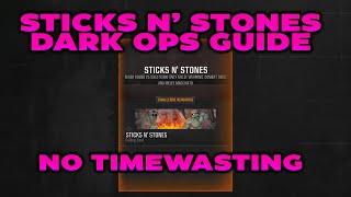 "Sticks N Stones" Dark Ops Challenge Guide (100% Working Strat) No Timewasting