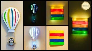 2 Unique Wall Decor Ideas|gadac diy|kids room decor|wall decoration ideas|wall hanging craft ideas