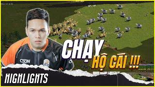 Chim Sẻ Đi Nắng cầm YA xóc 5BL đều cân đôi quân tuyển | AOE Highlights