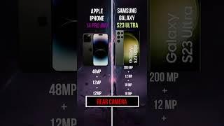 Apple IPhone 14 Pro Max vs Samsung Galaxy S23 Ultra 5G  #shorts  #tech  #samsung #apple