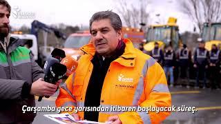 ESENLER BELEDİYESİ 510 PERSONEL VE 65 ARAÇLA KAR YAĞIŞINA HAZIR