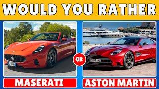 Would You Rather...?2025 Luxury Edition | Premi Quiz#quiz #challenge #youtube