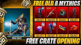 Get Free Mythic for Everyone | Best Free Crate Opening | Akm hellfire & Inferno Helmet |PUBGM