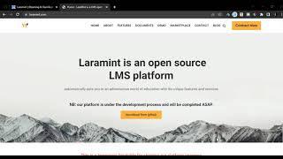 Laramint is an open source LMS platform with gamification and AI