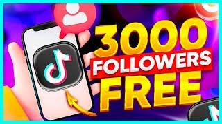 HOW TO GET 3000 FREE FOLLOWERS ON TIKTOK IN 2025 | 2 SECRET STEPS TO INCREASE TIKTOK FOLLOWERS