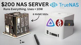 This Tiny 10W Server Has 6 SSD Slots – Perfect for a Home NAS!