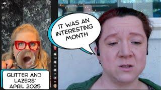Glitter and Lazers' April Round Up, The Healing Powers of the Worm and The Final Surgery.