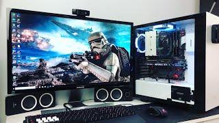 4K GAMING SETUP FINALLY READY i7 8700K GTX 1080Ti (BENCHMARK)