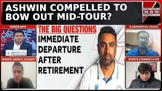 Ashwin's Sudden Retirement Sparks Speculation; Humiliation, Age Or The ‘Sena’ Stigma? | Mirror Prime