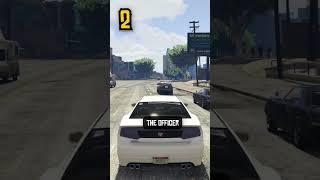 IF YOU FOLLOW THIS COP IN GTA 5  #shorts #gta5