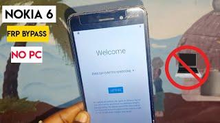 Nokia 6 (TA 1021) Frp Bypass | NOKIA TA-1021 Google Account Lock Remove || Without Pc