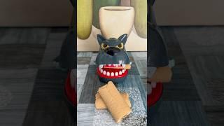 ASMR|Yum Yum  Biscuits for the Wolf  #trending #toys #asmreating #viralvideo #youtube #shorts