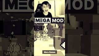 War of the Builders: Minecraft vs Megamod #minecraft  #shorts  #megamod