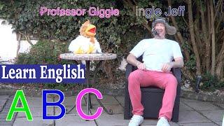 Learn-English with The Alphabet Song. Funny ABC song for children. "A is for Apple" - PGJJ