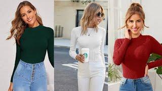 Womens sweaters style basics Shein Женские cвитера в классическом стиле в магазине Шейн