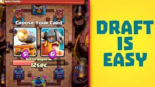 CLASH ROYALE | WIN DRAFT CHALLENGE EASY!!