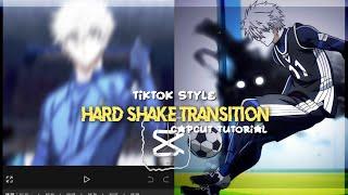 Smooth hard shake transition (tiktok style) | Capcut tutorial