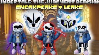 Undertale: The Judgment Decision | Sneakpeaks / Leaks | Roblox