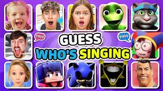 Guess The Meme & Youtuber By Song #1 | Lay Lay, King Ferran, Salish Matter, MrBeast , Elsa, Pomni