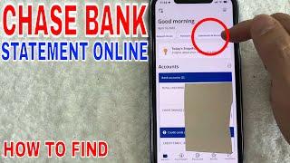  How To Find Chase Bank Statement Online 