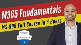 Microsoft 365 Fundamentals [Exam MS-900] Full Course