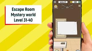 Escape Room Mystery Word level 31 40 Walkthrough Solve