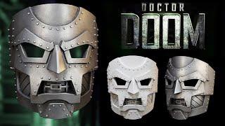 How to Make a Dr DOOM Mask - Free Foam Templates - Marvel Doctor Doom Cosplay Doomsday