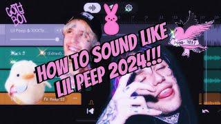 BANDLAB: HOW TO SOUND LIKE LIL PEEP IN 2024!!