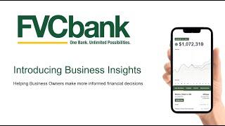 Introducing Business Insights - Demo | FVCbank