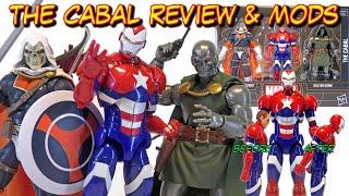 The Cabal Taskmaster Iron Patriot Doctor Doom Unboxing Review & Mods Hasbro Pulse Marvel Legends