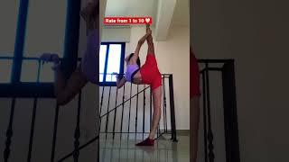 Flexibility challenge / flexibility exercises / Lera the gymnast #shorts #gymnast #flexibility