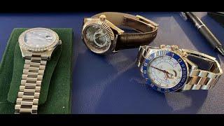 PAID WATCH REVIEWS - 3 piece Rolex Collection - 23QA46