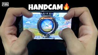 60Fps! Best Handcam iPhone SE 2020  |  4 Finger + Gyroscope  |  PUBG Mobile️