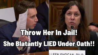 Biden Nominee LIES Under Oath...Sen. Hawley Brings The Receipts To EXPOSE Her At Hearing