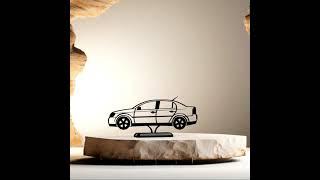 Modern German Sedan 3D Car Decor 3D Printed Decor Executive Office Gift Symbol of Balance,