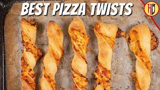 Easy Pizza Twists from pizza dough