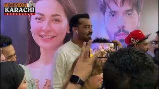 Mustafa aka Fahad Mustafa spotted at grand finale of 'Kabhi Main Kabhi Tum' in Karachi cinema