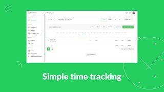 Simple time tracking by TimeCamp