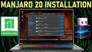 Manjaro 20 Installation and Preview 2020