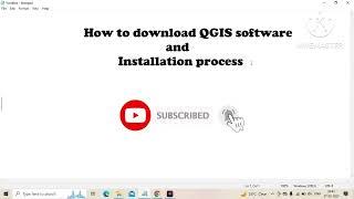 How to download QGIS software and installation process