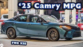 2025 Toyota Camry – MPG Test | Real-world Highway Fuel Economy & Range (XSE, FWD)