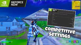 I tried GeForce Now Competitive settings in Fortnite Chapter 2  - Low Input Delay