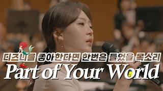 [공연실황] 인어공주 (The Little Mermaid) OST - Part of Your World I 지브리 & 디즈니 OST FESTA