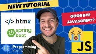 Create a FULLSTACK APP with Java+Spring-Boot+Thymeleaf+HTMX | NO Javascript | Tutorial