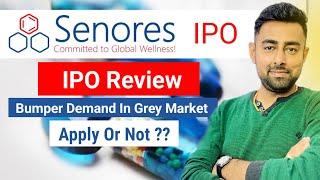 Senores Pharmaceuticals IPO Review | Apply Or Not ?? | Jayesh Khatri