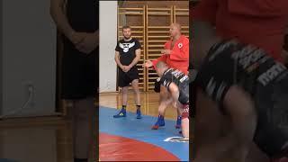 Fedor #Emelianenko never ceases to amaze with his excellent athletic form #sambo