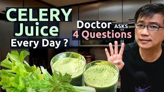 Drinking Celery Juice for 7/10/30 Days? Doctor highlights 4 Questions You should ask before doing so