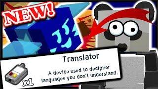 HOW TO GET THE TRANSLATOR, *GIFTED* BUCKO BEE TALKS! | Roblox Bee Swarm Simulator