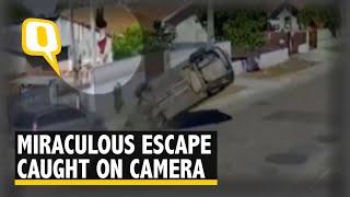 Miraculous Escape Caught on Camera